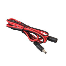 DC 2.1mmx5.5mm Plug Male to Female Power Supply Extension Cable for PC