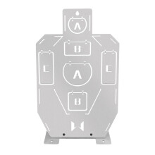 Stainless Steel Shooting Silhouette Target Tactical Target Shoot Pract
