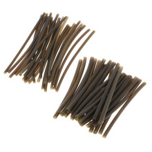 50pcs PVC Rig Tube Carp Fishing Heat Shrink Rig Sleeve Hook Line Conne