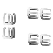 6 Pieces 1 inch G Hook Webbing Buckle for Backpack Strap Webbing 25mm