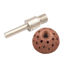 2x Alloy Tire Repair Grinding Head Coarse Grit Buffing Wheel Linking R