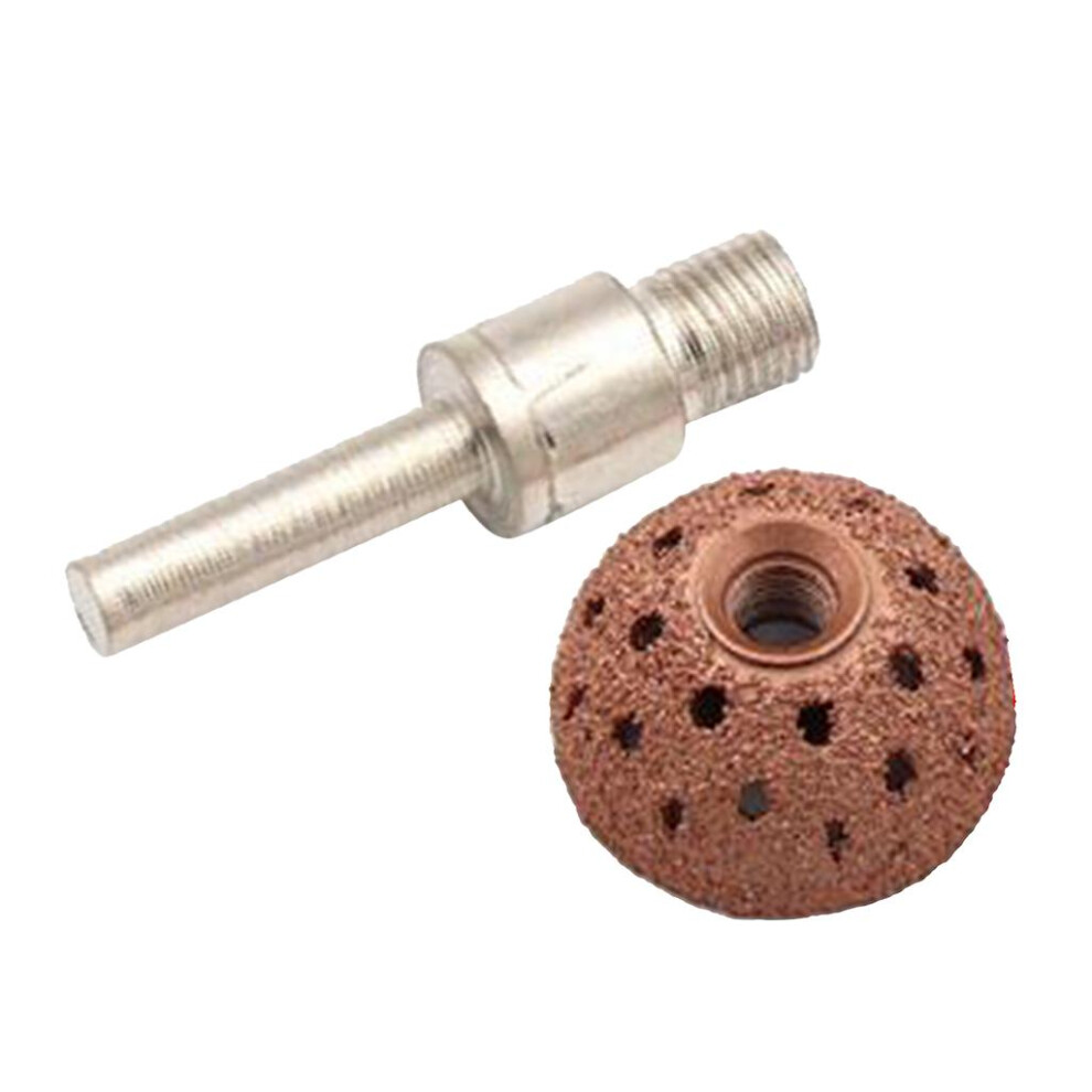 2X Alloy Tire Repair Grinding Head Coarse Grit Buffing Wheel Linking R 6901423108967