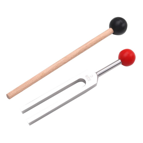 528Hz High Frequency Tuning Fork & Mallet Kit for Meditation Relaxatio 1