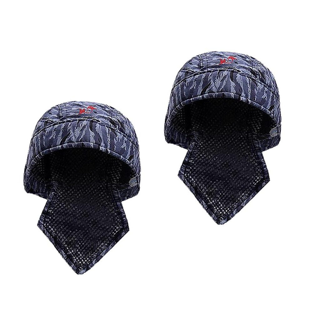 2Pcs Welding Welder Protective Hat Cap Scarf Welder Flame Retardant Co 6901423101326
