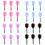 24-Pack Transparent 2BA Thread Dart Shafts and Dart Flights Connection 2