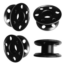 4 Pieces Aluminum Scuba Diving Finger Spool Dive Reel Empty Guide Line
