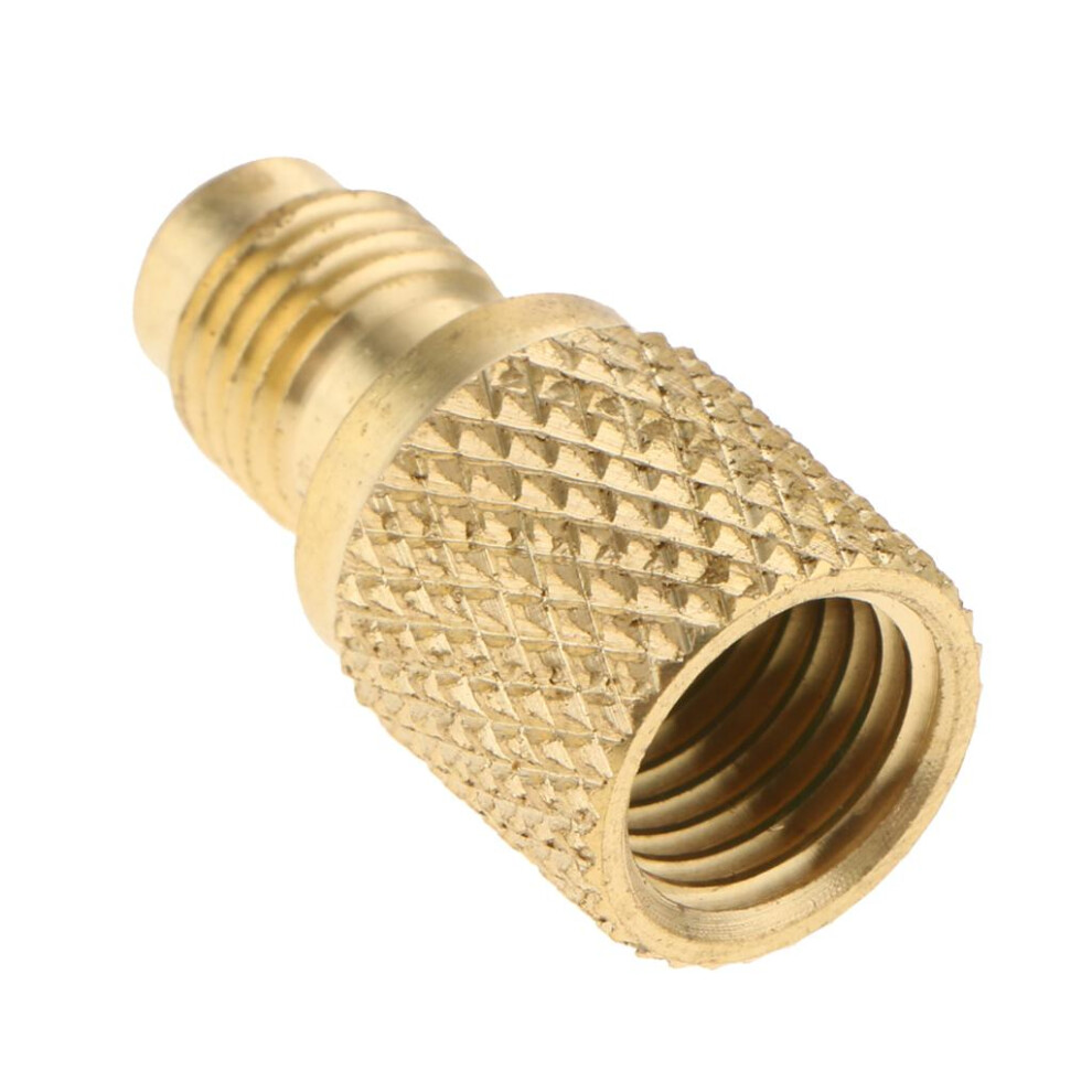 R134a Refrigerant Tank Adapter Connector Cooling System 1/2 Acme 1/4 S 6901423100657