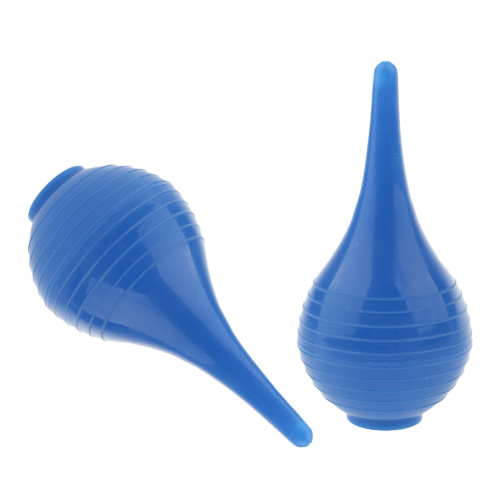 2 Pcs Suction Ear Washing Syringe Squeeze Bulb Ear Wax Removal Cleanin
