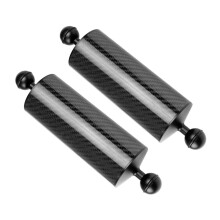 2 x Underwater Diving Carbon Fiber Float Arm Ball Buoyancy Extend Brac