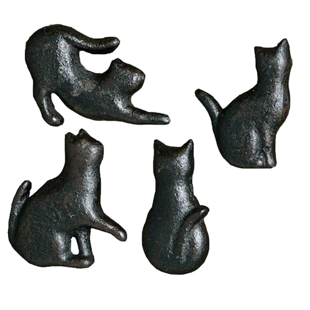 4X Creative Cat Design Cupboard Drawer Knob Kitchen Cabinet Door Pull 6901423108608