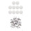 400pcs Pre-waxed Candle Wick and 40pcs Plastic Round Tealight Empty Ca 2