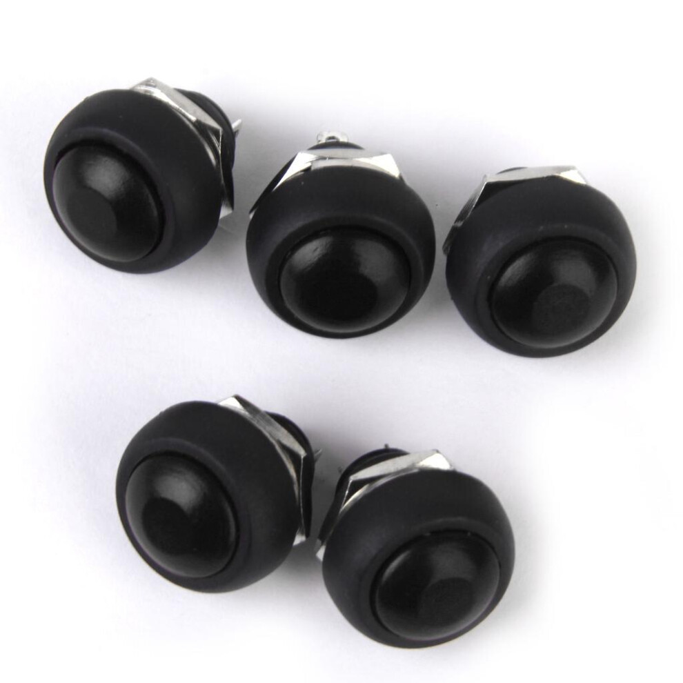 5X Momentary Push Button Horn Switch For Doorbell/Boat/Car Waterproof 6901423109100