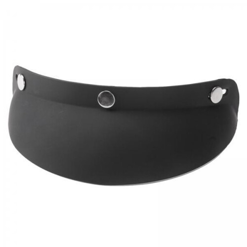 2x3-Snap Motorcycle Helmet Visor Peak UV Sun Visor Vintage Protector S 1