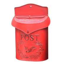 European Wall Mount Mailbox Keys Locking Mail Box Post Letter Box Home