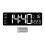 Large Digital Wall Clock Modern Temperature Timekeeping Clocks Home De 3