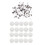 100pcs Pre-waxed Candle Wick and 20pcs Plastic Round Tealight Empty Ca 3