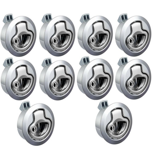 10x Cabinet Door Lock Mailbox Drawer Cupboard Locker Campervan Motorho 1