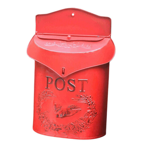 European Wall Mount Mailbox Keys Locking Mail Box Post Letter Box Home 1