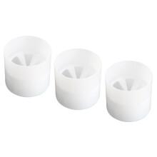 3x Practice Golf Hole Cup Plastic Putting Cup for Backard Garden Train