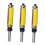 3 Pieces Solid Carbide Flush Trim Top Bottom Bearing Router Bit 38mm Y 1