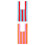 2x Stripe Pattern Lady Shoulder Bag Hand Bag Women 1