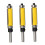 3 Pieces Solid Carbide Flush Trim Top Bottom Bearing Router Bit 38mm Y 2