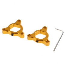 2xCNC Aluminum Motorcycle Front Suspension Fork Preload Adjusters 17mm