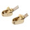 2pc Brass plane Violin making luthier tool woodworking thumb plane Gol 1