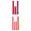 2x Stripe Pattern Lady Shoulder Bag Hand Bag Women 2
