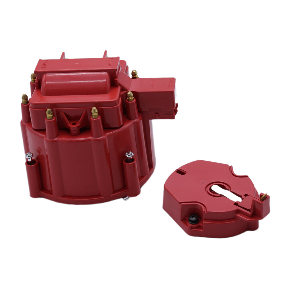 Distributor Cap And Rotor Kit 1974408 For Sbc Bbc 305 350 454 Dura Red 6901423102279