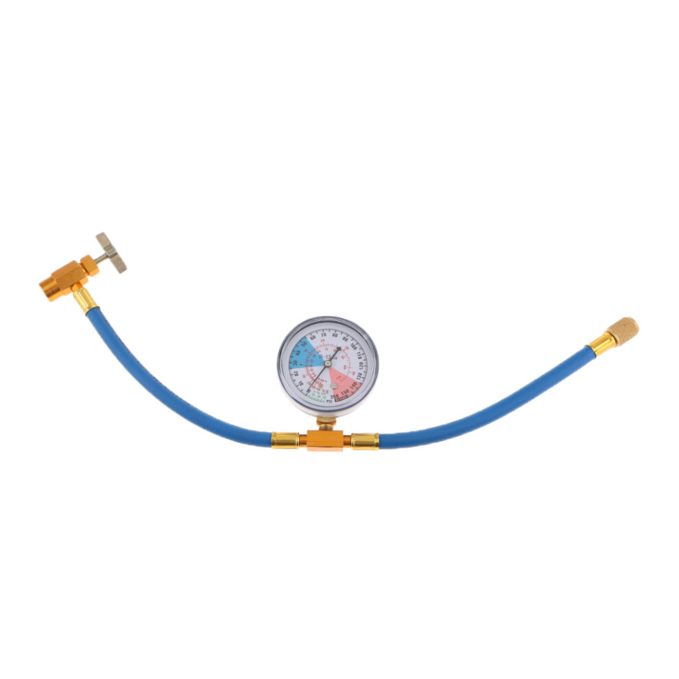 R134a To R12/R22 Car A/C Refrigerants Recharge Hose Pipe For Gauge 350 6901423109377