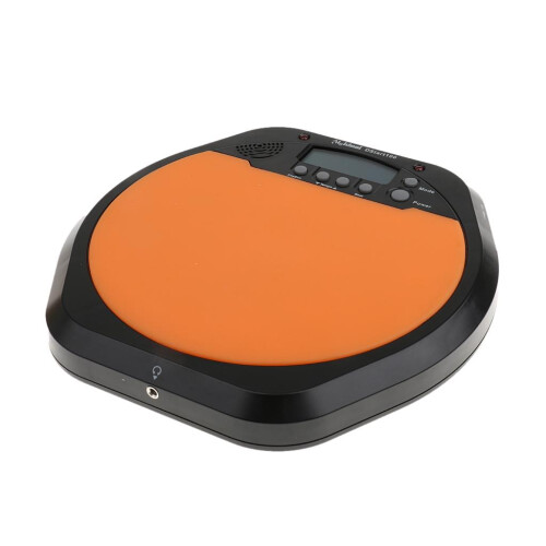 Digital LCD Display Practice Drum Pad Drummer Training Pads Metronome