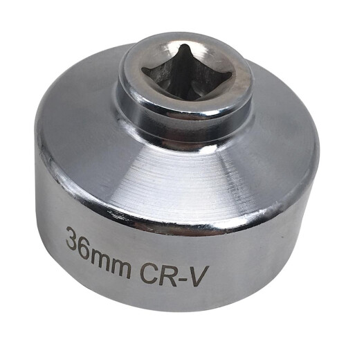 Oil Filter Wrench 36mm Socket Square Drive Cap Remover Tool 2