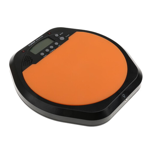 Digital LCD Display Practice Drum Pad Drummer Training Pads Metronome 1
