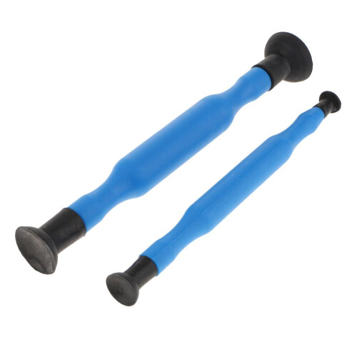 2Pcs Car Engine Cylinder Piston Grinding Valve Lapper Hand Tool 2