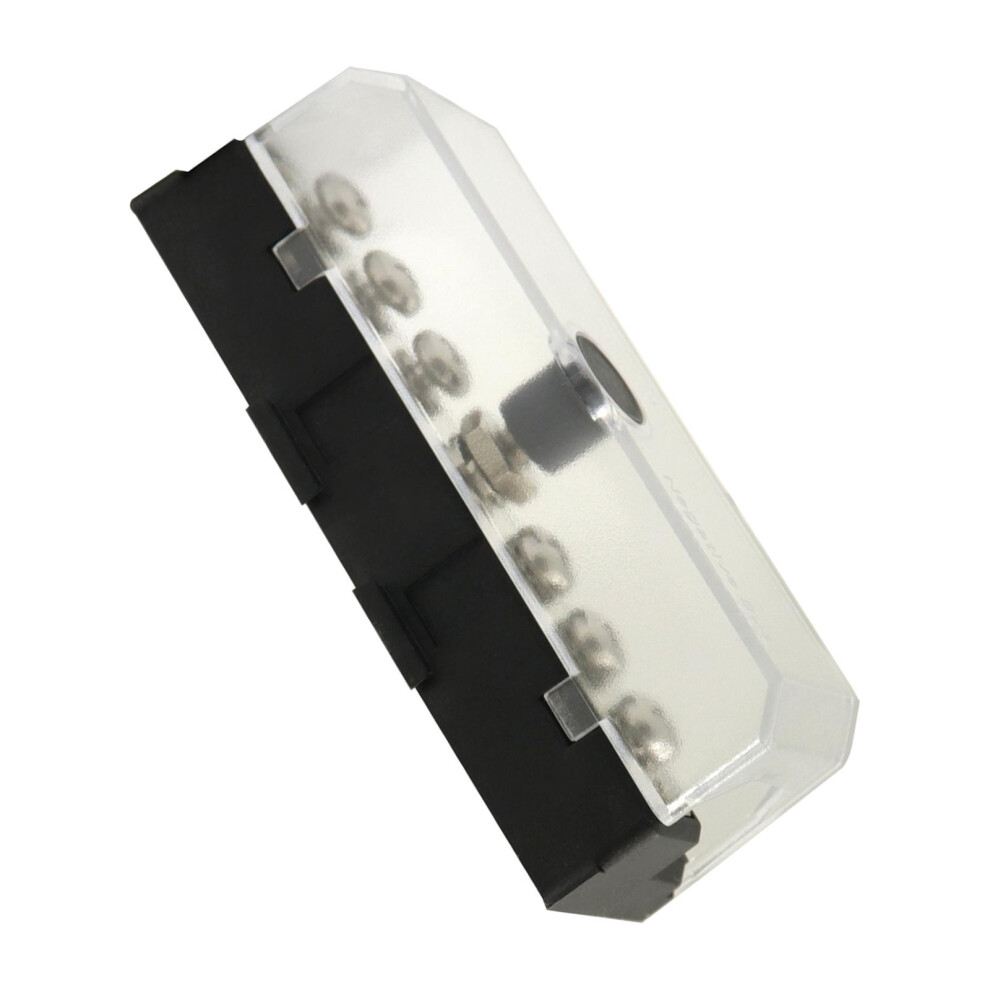 6 Terminal Bus Bar 100A With Cover M4 Screws 32V Dc Fits For Rv Auto T 6901423082847