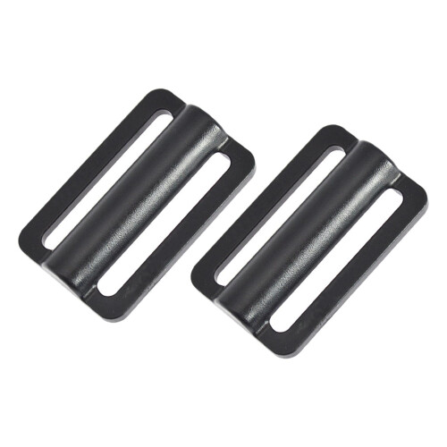 2Pcs Scuba Diving Weight Belt Slide Keeper for 5cm Webbing Strap Adjus