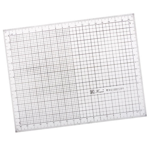 Acrylic Coordinate Ruler Graph Ruler Scale Grid Ruler for Hand Drawing 1