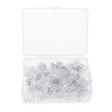 1 Box of 100 Pieces Upholstery Spiral Nail Studs Furniture Sofa Tack P