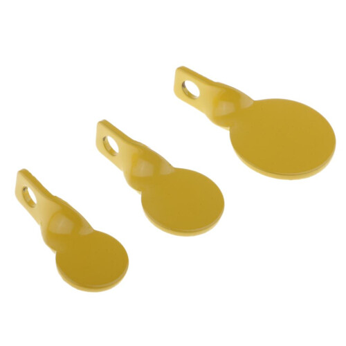 3pcs Stainless Steel Spinner Target 2.5/3/4cm for Shooting Hunting Pra