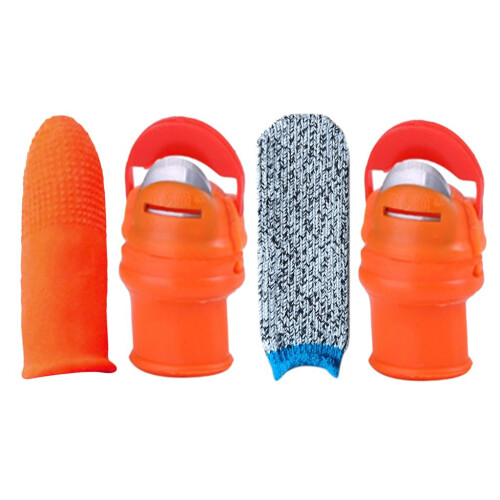 2Pcs Garden Silicone Thumb Knife Harvesting Plant L