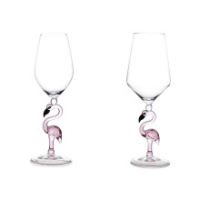 2Pack of Creative Cocktail Glass Transparent Drinkware for Christmas E