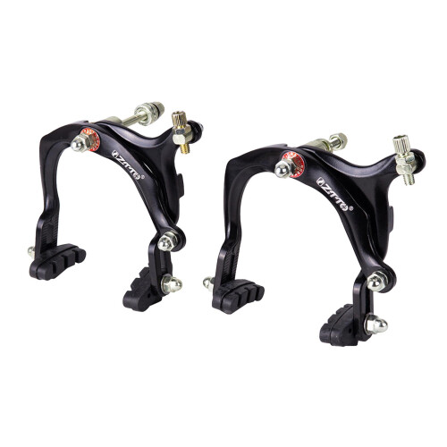 2x Cycling Bicycle Side Pull Brake Caliper C Brake Shoes Front and Rea