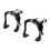 2x Cycling Bicycle Side Pull Brake Caliper C Brake Shoes Front and Rea 2