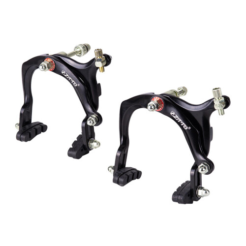 2x Cycling Bicycle Side Pull Brake Caliper C Brake Shoes Front and Rea 1