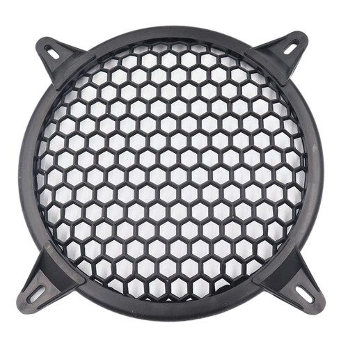 Round 8'' Car Speaker Covers Grills Decorative Black Protective Cover 1