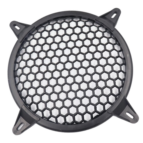 Round 8'' Car Speaker Covers Grills Decorative Black Protective Cover 2