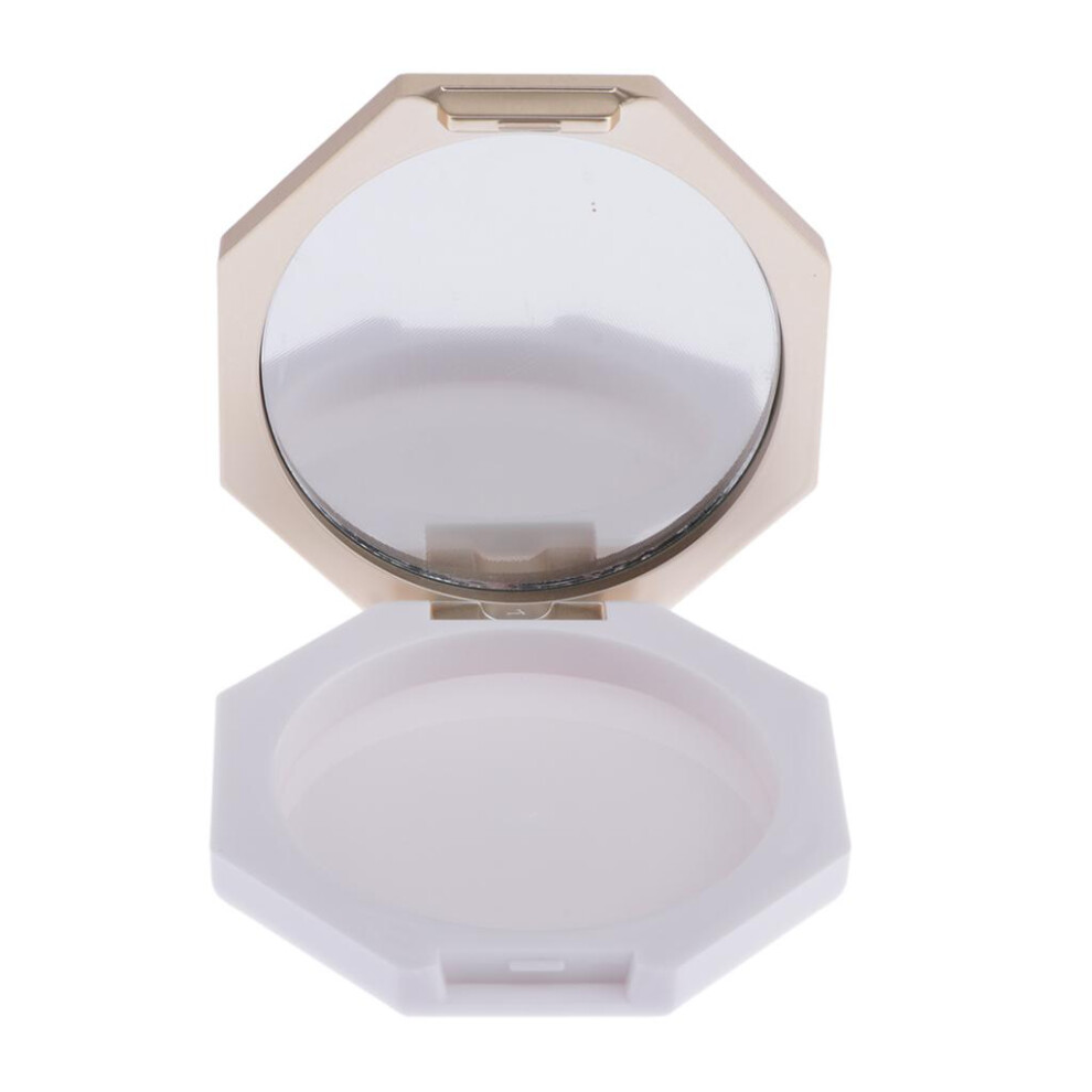 Plastic Empty Powder Case Box Face Powder Makeup Blusher Cosmetic Cont