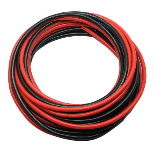 2 Roll 14AWG Super Flexible High Temperature Resistant Silicone Wire C 1