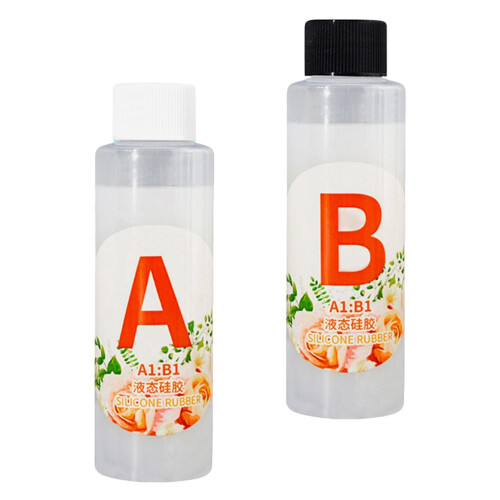 Silicone Model Making Kit Liquid Translucent Silicone Rubber Jewelry M